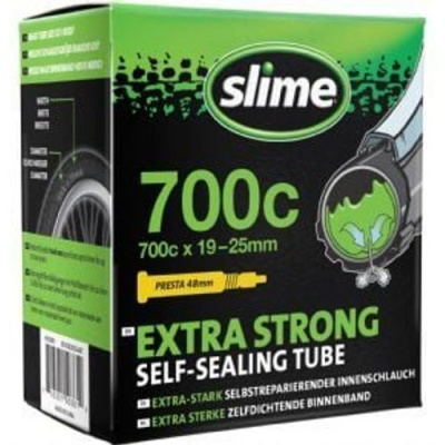 Slime Extra Strong Self-sealing Inner Tube 700c X 18-24 Presta Valve