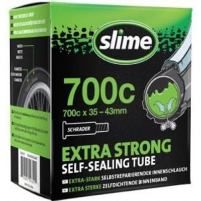 Slime Extra Strong Self-sealing Inner Tube 700c X 35-43 Schrader Valve