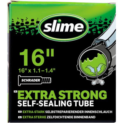 Slime Smart Tube - 16 x 1.1 - 1.4 inch - Schrader Valve