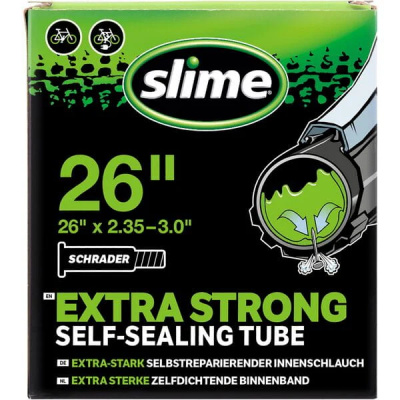 Slime Smart Tube - 26 x 2.35 - 3.0 inch - Schrader Valve
