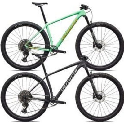 Specialized Epic Hardtail Comp Carbon 29er Mountain Bike  2026 Medium - Satin Carbon/Metallic White Silver