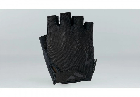 Specialized Men's Body Geometry Sport Gel Short Finger Gloves S / Black