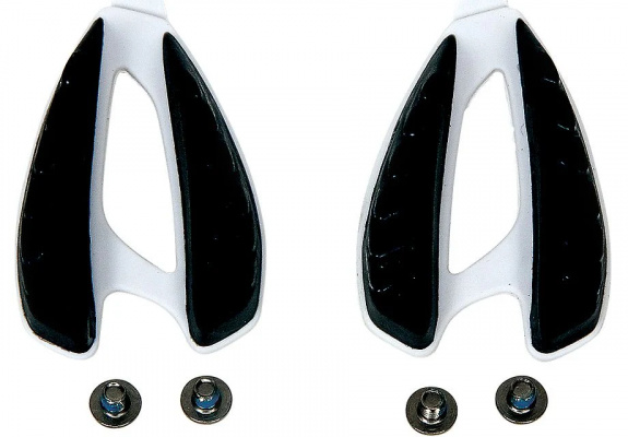 Specialized Replacement Road Shoe Heel Lug 38-39.5 / Black/White