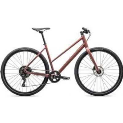 Specialized Sirrus X 2.0 Step-through Sports Hybrid Bike X-Small 2025 X-Small - Satin Spice/Deep Orange Reflective