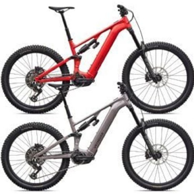 Specialized Turbo Levo 4 Evo Comp Alloy Mullet Electric Mountain Bike  2027 S2 - Gloss Desert Metallic/Metallic Obsidian
