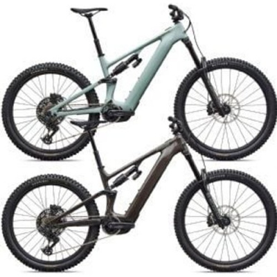 Specialized Turbo Levo 4 Evo Comp Carbon Mullet Electric Mountain Bike 2027 S6 - Satin Agave Grey/Desert Metallic