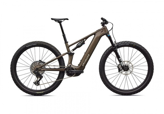 Specialized Turbo Levo R Comp Electric Mountain Bike - 2026 S2 / GLOSS GUNMETAL / WHITE MOUNTAINS