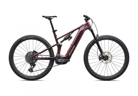 Specialized Turbo Levo R Pro - 2027 Electric Bike S2 / GLOSS BLACK RED CHAMELEON / DOLOMITE