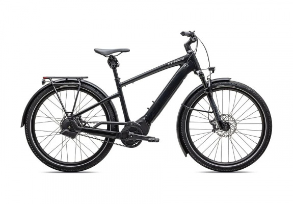 Specialized Turbo Vado 5.0 IGH Electric Hybrid Bike - 2025 S / Gloss Castblack / Satin Silver Reflective