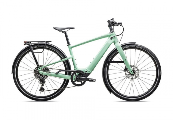 Specialized Turbo Vado SL 2 4.0 EQ Electric Hybrid Bike - 2027 S / Gloss Oasis / Dune White Frost