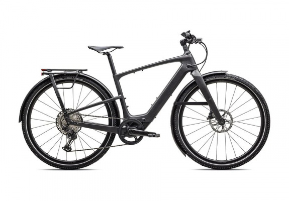 Specialized Turbo Vado SL 2 6.0 EQ Carbon Electric Hybrid Bike S / Satin Black Micro Speckle / Obsidian Frost