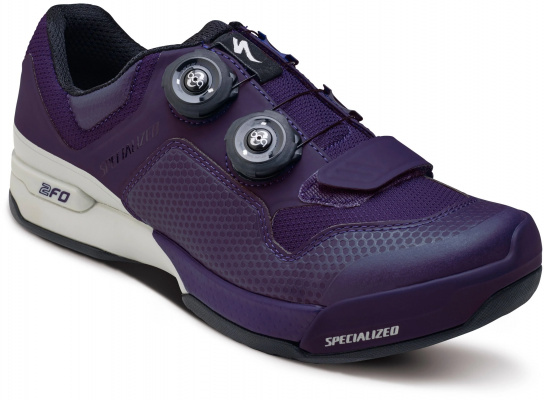 Specialized Womens 2fo Cliplite Mtb Shoes Size 36 36 - Indigo/White