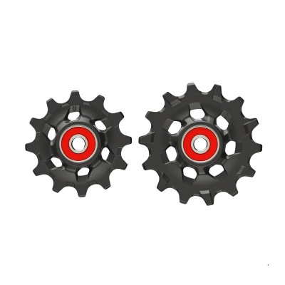 Sram Rear Derailleur Pulley Kit XX1/X01 Eagle (Includes 12T Upper And 14T Lower Pulley): BLACK BLACK / 12 SPEED