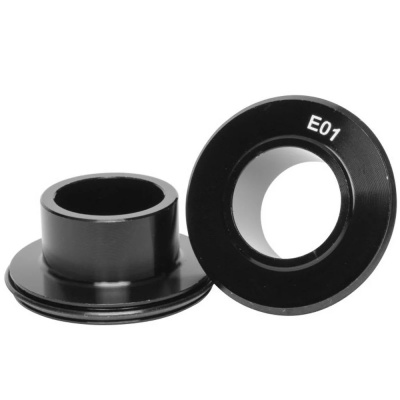 Stans - E-SYNC NEO END CAPS FRONT 15MM TA 6B E01/E01 15mm / Black