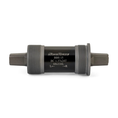 SunRace BBS15 MTB Bottom Bracket 68x113 / Black/Silver