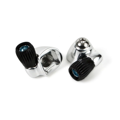 SunRace Downtube Cable Stops Silver