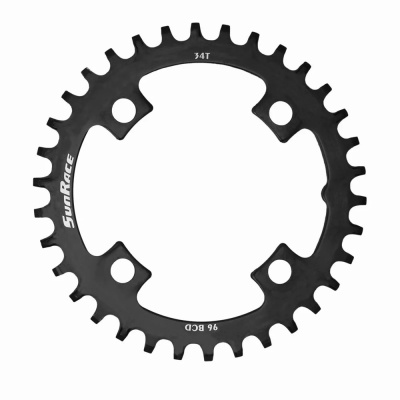 SunRace MS00 Steel Narrow-Wide Chainrings 32T / Black