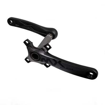 SunRace MX00 Single Ring Crank 175mm / Black