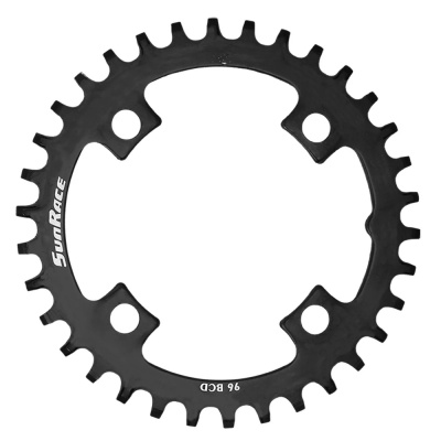 Sunrace 96 PCD 4 Arm Narrow/Wide Steel Chainrings