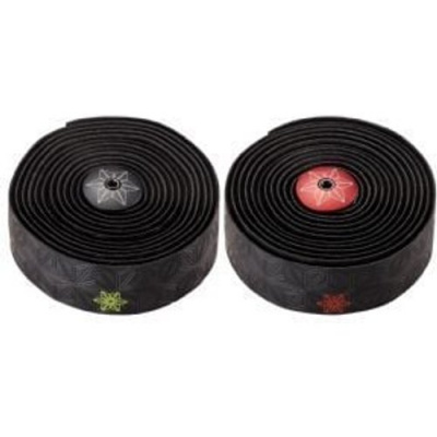 Supacaz Super Sticky Kush Galaxy Bar Tape Red Print/Ano Red