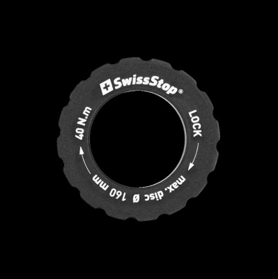 SwissStop Centre Lock Lockring Max 160mm Rotor - Disc Brake Rotors