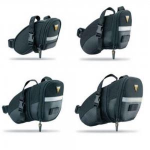 Topeak Aero Wedge With Strap (four Sizes) Seatpost Pack