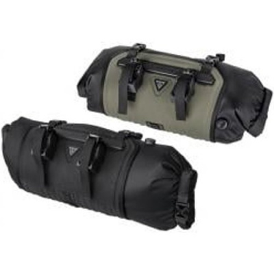 Topeak Frontloader 8 Litre Bike Backing Front Roll Bar Bag 8 Litre Black