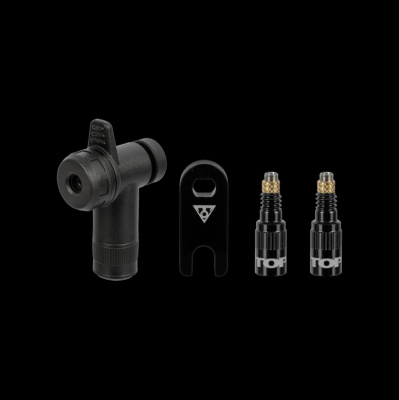Topeak Turboflow Valve Combo W/Rapidhead