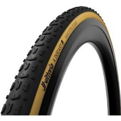 Vittoria A.dugast Typhoon 33-28 Cotton Neoprene Monsoon L Tubular Cyclocross Tyre  700-33c - Tan Sidewall