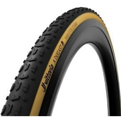 Vittoria A.dugast Typhoon 33-28 Flying Doctor Neoprene Monsoon L Tubular Cyclocross Tyre  700-33c - Tan Sidewall