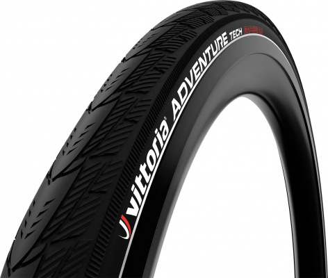 Vittoria Adventure Tech 700x38c Rigid Refl Full Black G2.0 Tyre