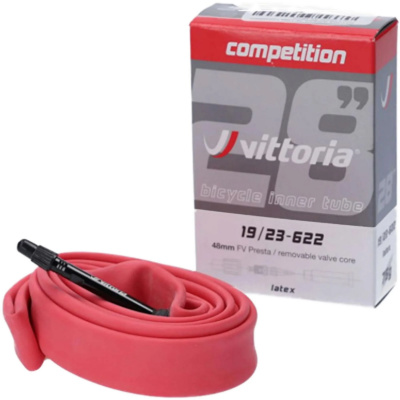 Vittoria Competition Latex 700c 25/28c Fv Presta Rvc 48mm Inner Tube black / 700x25-28
