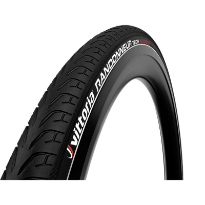 Vittoria Randonneur Tech 26x1.5 Rigid Full Black Refl G2.0 Tyre black / 26x1.50