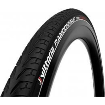 Vittoria Randonneur Tech G2.0 Reflective Non Folding Urban Tyre 700x28c - Black