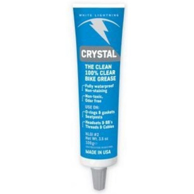 White Lightning Crystal Clear Grease 100g Tube