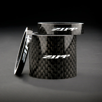 ZIPP Headset Spacer Set UD Carbon (4mm x 2 8mm x 1 12mm x 1, 30mm x 1)
