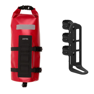 Zefal Z Adventure Fork Pack Front Bag & Holder Red