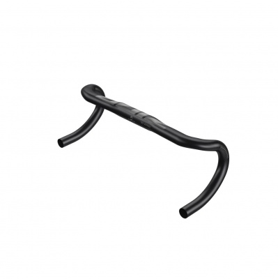 Zipp Handlebar Drop Service Course SL 70 Ergonomic Top B2: MATTE BLACK W/ GLOSS LOGOS MATTE BLACK W/ GLOSS / 38CM