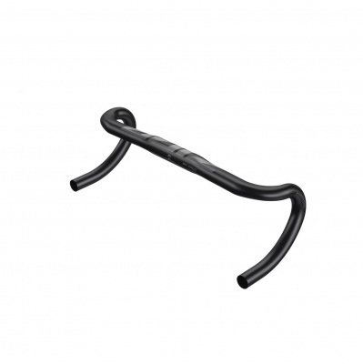 Zipp Handlebar Drop Service Course SL 80 Ergonomic Top A2: MATTE BLACK W/ GLOSS LOGOS MATTE BLACK W/ GLOSS / 38CM