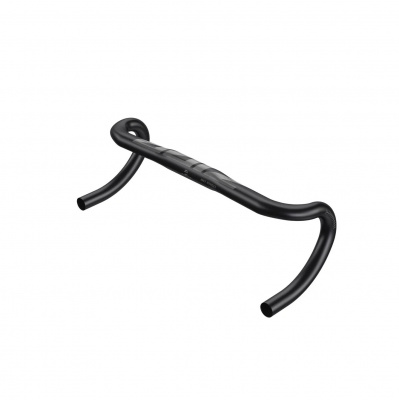Zipp Handlebar Drop Service Course SL 80 Ergonomic Top A2: MATTE BLACK W/ GLOSS LOGOS MATTE BLACK W/ GLOSS / 38CM