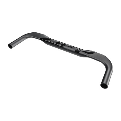 Zipp Vuka Alumina Base Bar 0 Drop 31.8mm Bead Blast Black Laser Etched Graphics BEAD BLAST BLACK / 40CM