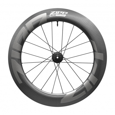 Zipp Wheel - 808 Firecrest Carbon Tubeless Disc Brake Center Locking 700c Rear 20Spokes SRAM 10/11sp 12x142mm Standard Graphic B1