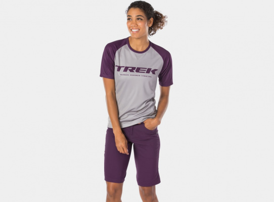 Bontrager 2020 Rhythm Womens Mountain Shorts in Mulberry