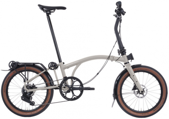 Brompton G Line Folding Bike With Roller Frame