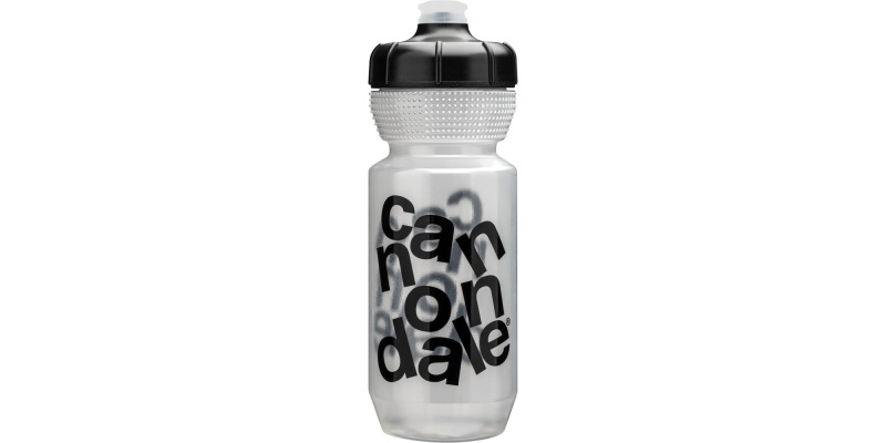 Cannondale Gripper Stacked Water Bottle 600ml - Clear