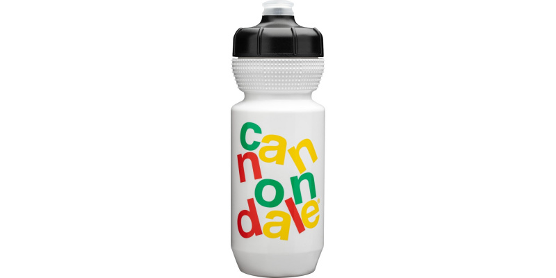 Cannondale Gripper Stacked Water Bottle 600ml - White