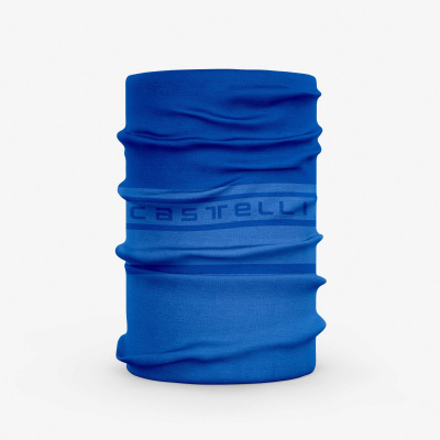 Castelli Pro Thermal Neck Warmer Azzurro Italia - Cycles UK