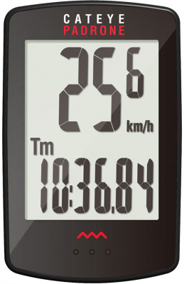Cateye Padrone Computer BLACK - Cycles UK