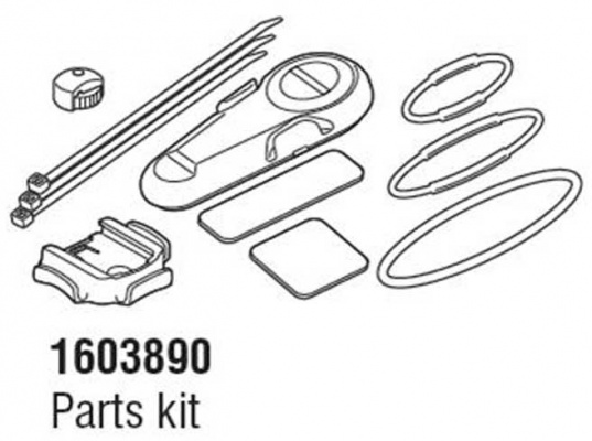 Cateye Strada Slim Computer 2nd Bike Kit NO COLOUR - Cycles UK