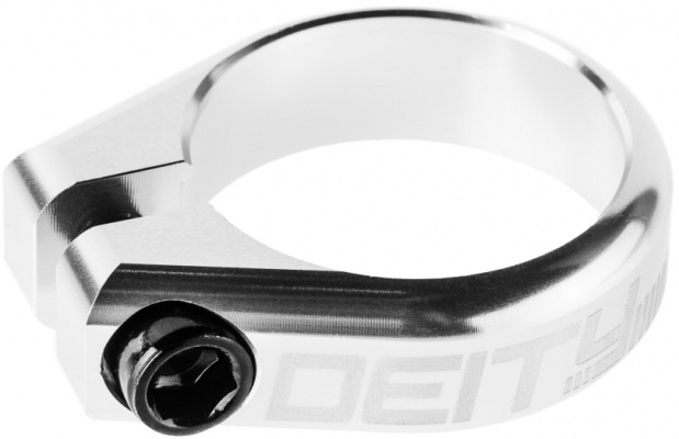 Deity Circuit Seatpost Clamp SILVER - Cycles UK